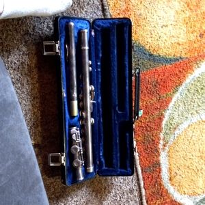 Old silver plated flute